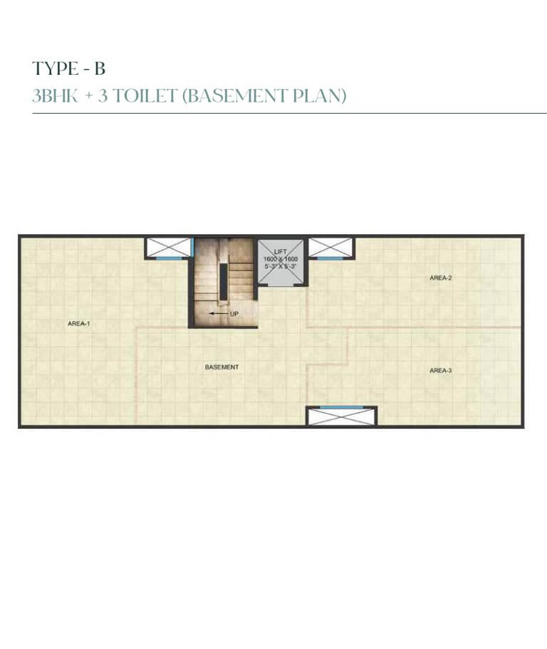 3 Bhk 3 Toilet Basement Plan