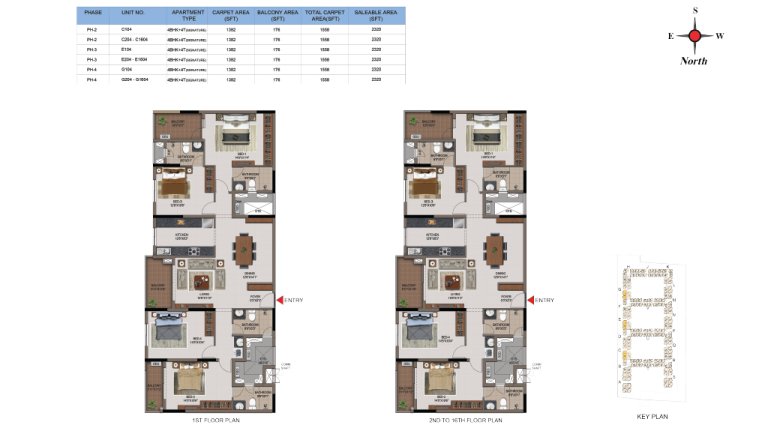 4 BHK 4T Phase 2 3 And 4 Type 1