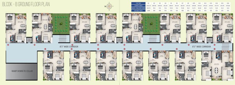 Block B Ground Floor Plan B