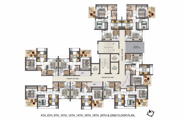 Even Floor Plan