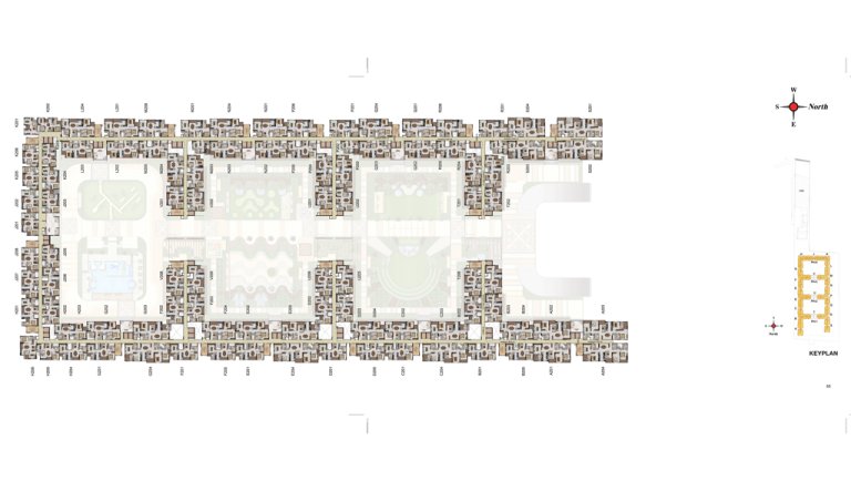 Second Floor Key Plan