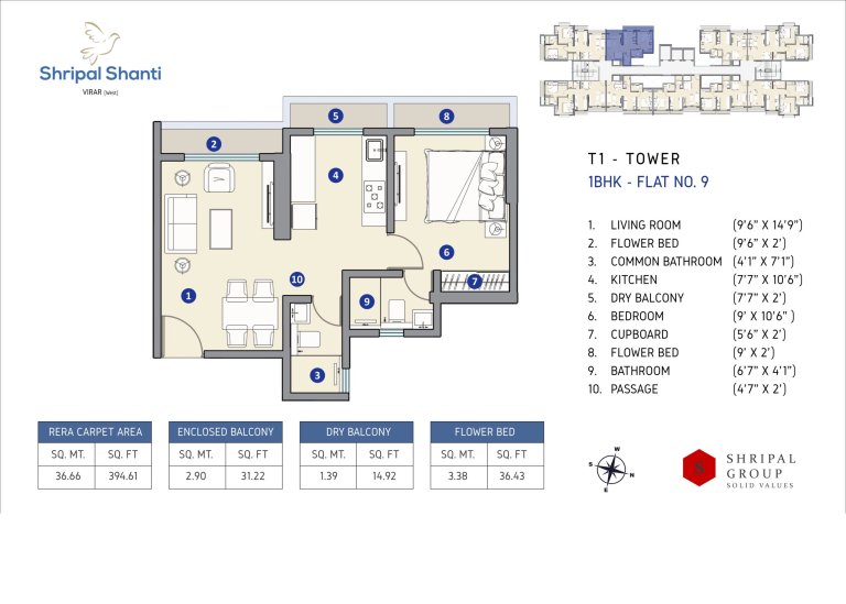 T1 1bhk F9 Scaled