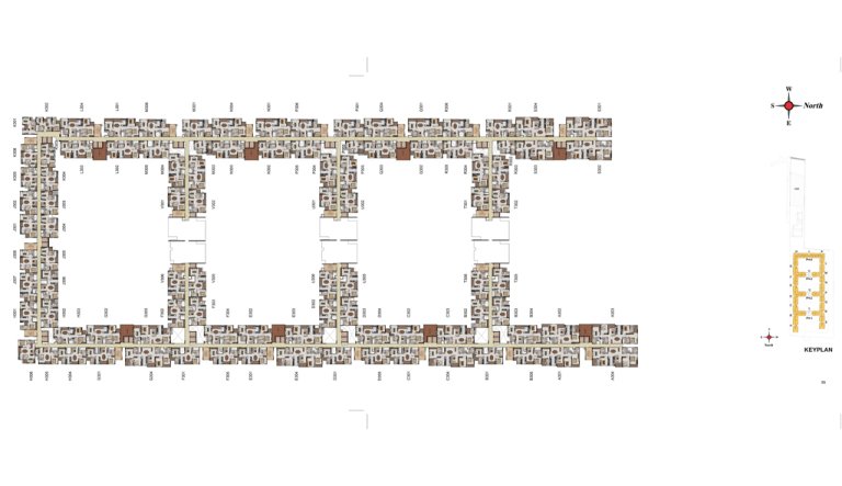 Third Floor Key Plan