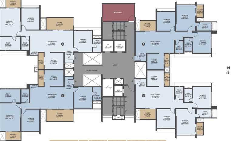 Vtp Bellissimo Phase 1 Tower 2 Cluster Plan