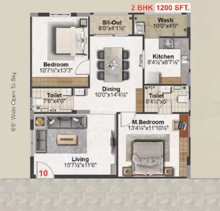 2bhk 2