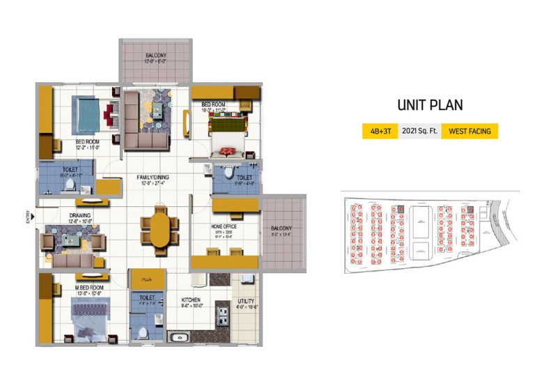 4BHK 1