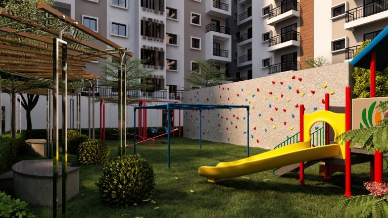 Kids Play Area Nine Square In The Air Rock Climbing Wall