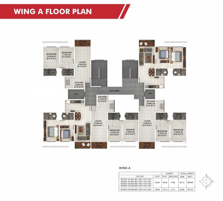 Palaash Wing A Floor Plan 1