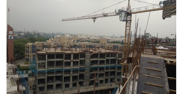 Xanadu Destino S Block Milestone Release On Casting Of Fourth Floor Slab