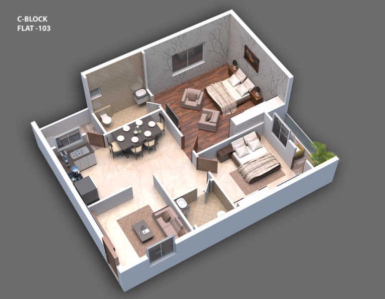 2bhk 1