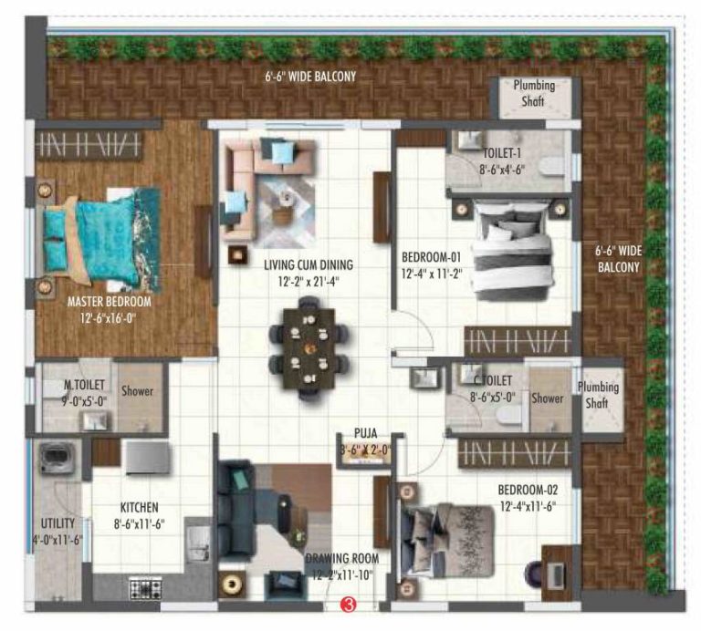 Floor Plan 9