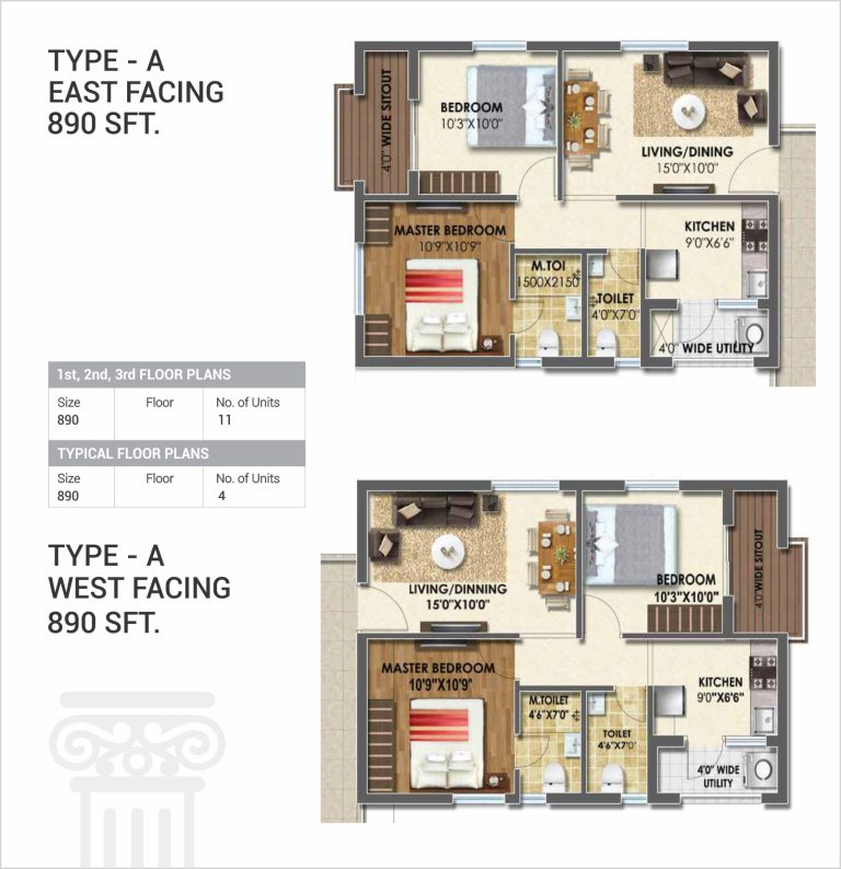 F TypeA  Floor Plan