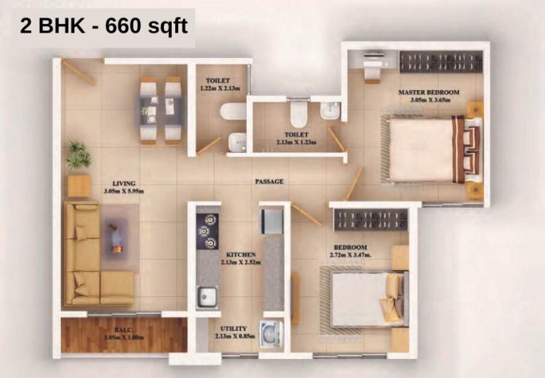 2BHK 1