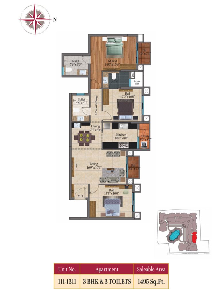 3bhk 10