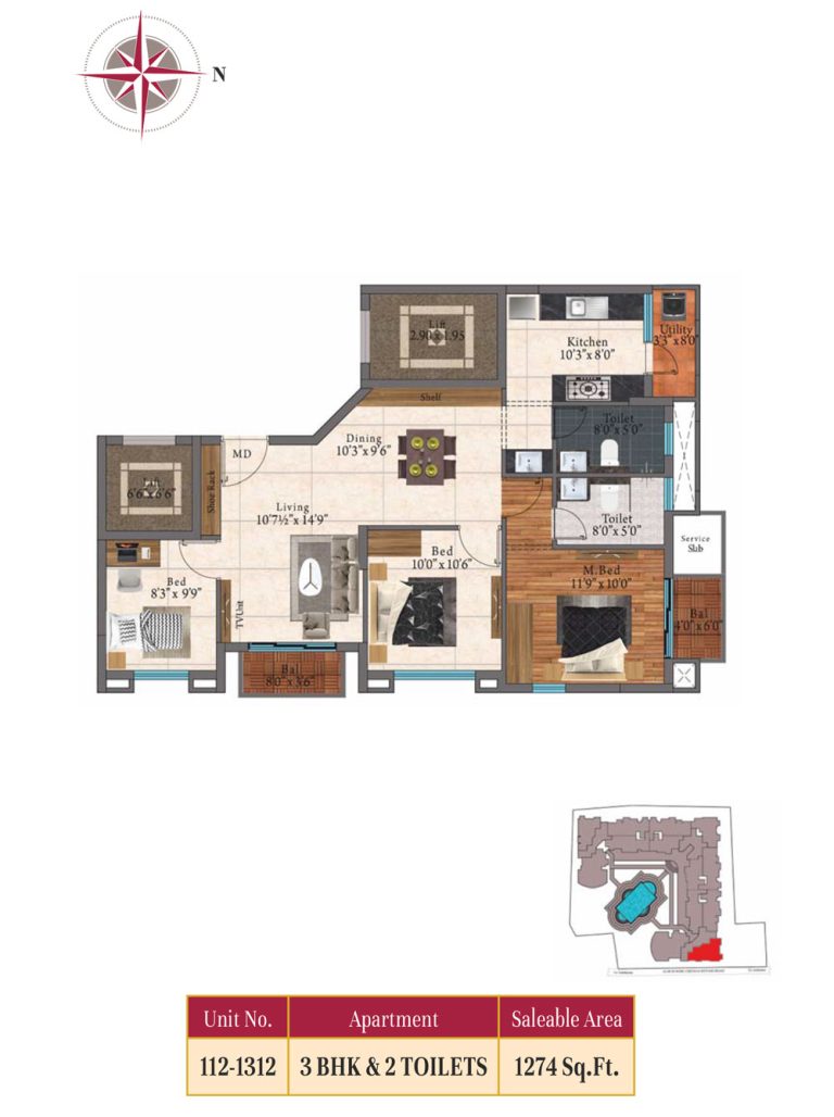 3bhk 11