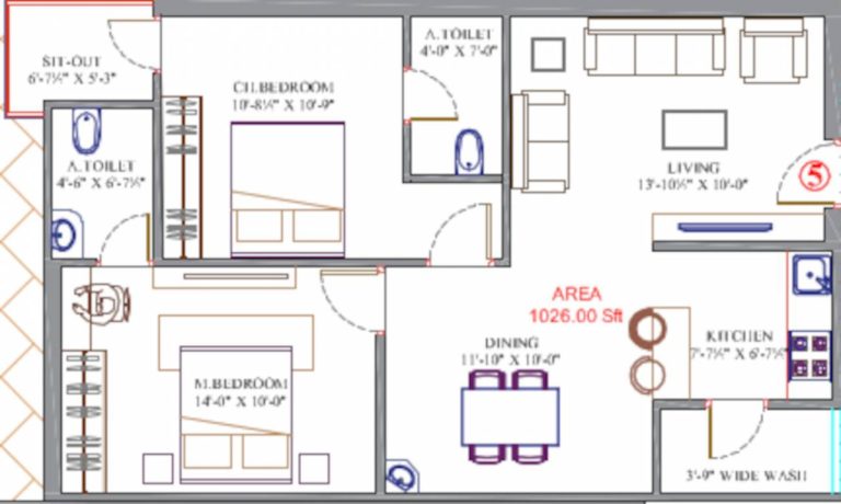 Mph Urban Park Floor Plan Floor Plan 134279211