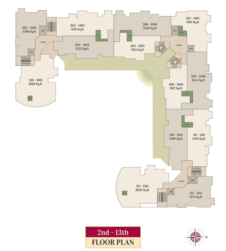 Typical Floorplan 2to13