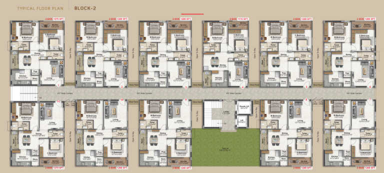 Floor Plan   Block 2